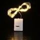 thumbnail image 1 of Cadena de luces LED con forma de ramo navideño, decoración de ambientes, cable de cobre, luz de color, botón, batería, caja, cadena de luces, caja blanca pequeña, 1 of 6