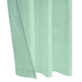 thumbnail image 4 of Habitat Boucle Sheer Premium Stylish and Functional Grommet Curtain Panel 52" x 108" Surf Spray, 4 of 6