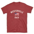 thumbnail image 1 of Westerville Ohio Patriot Men's Cotton T-Shirt, 1 of 1