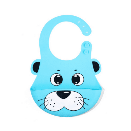 

Silicone Bib Waterproof Baby Bib Children s Food Pocket Baby Bib Food Grade Silicone