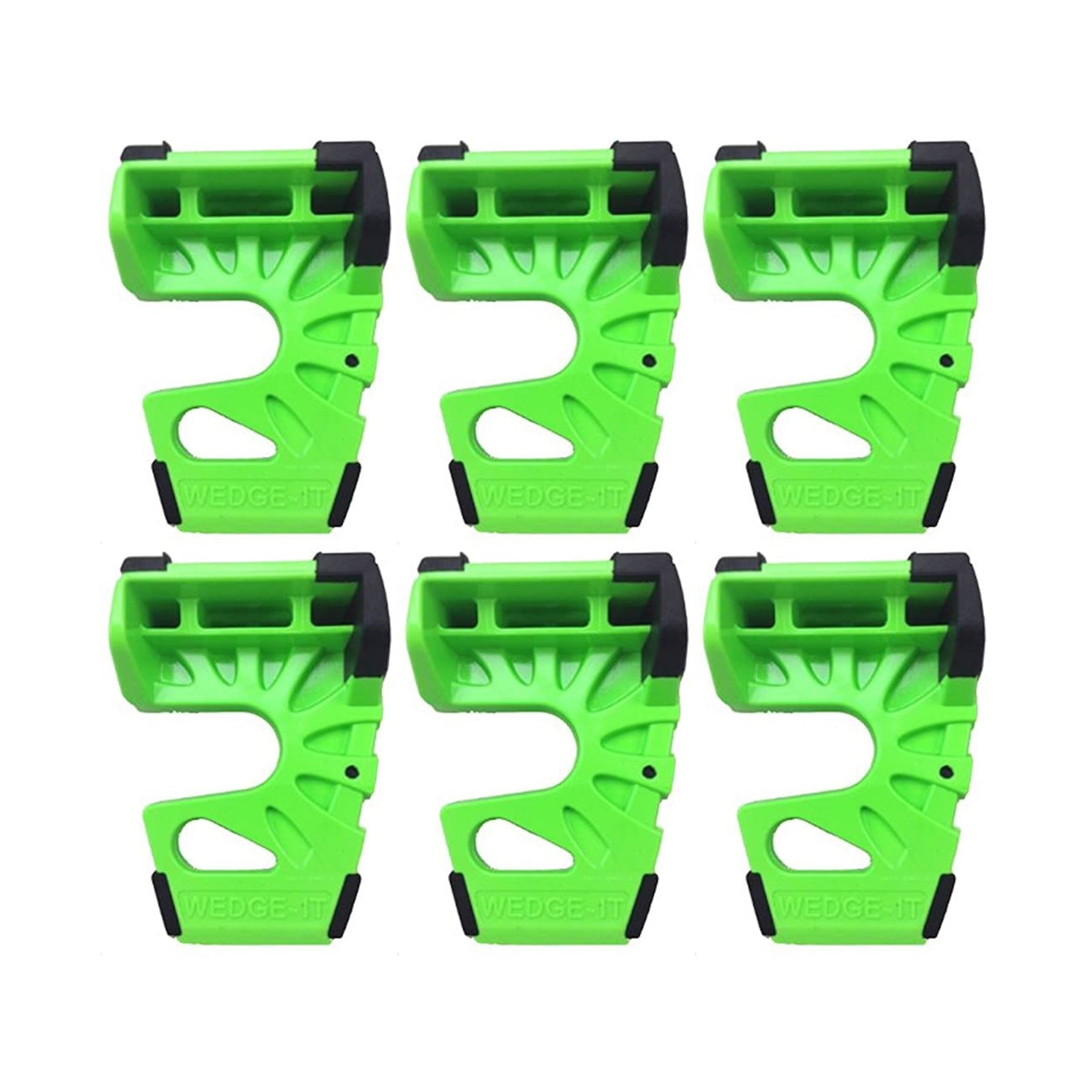 Wedge-It The Ultimate Door Stop Lime Green 12 Pack