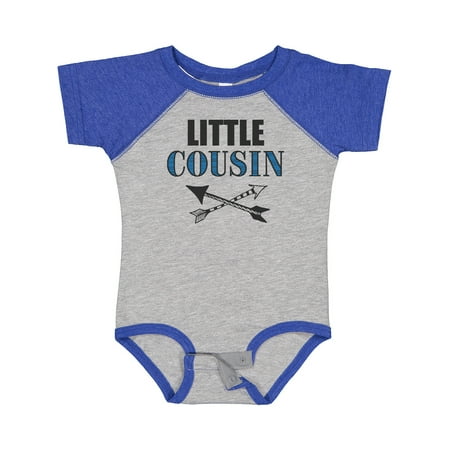 

Inktastic Little Cousin with Arrows Gift Baby Boy Bodysuit