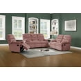 thumbnail image 3 of Massage Chairs, Single Recliner, Pink Living Room Recliners,Velvet Power Recliners, Furniture Primary Living Space Recliners & Massage Chairs Single Recliner, 3 of 7