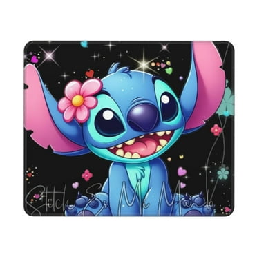 Cartoon Stitch Mouse Pad,Extended Contour Mouse Mat for Home and Office,Gaming Mousepad Laptop Keyboard Mat with Non-Slip Rubber Base,Stitched Edges (10x12inch )