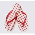 thumbnail image 6 of Marina Women's Heart Flip Flop Sandals, 6 of 10