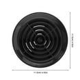 Marine Boat Vent Camper Ac Vent Cover Car Vent Window Air Conditioner Camper Van Abs Black 11