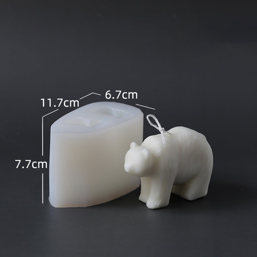 Silicone Candle Mold, Creative 3D Soap Handmade Silicone Mold for Crafting Projects