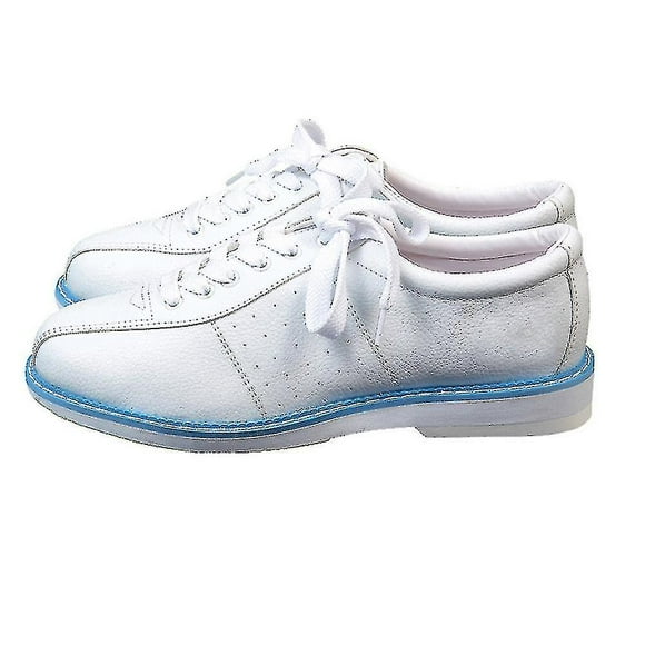 White Bowling Shoes For Men Women Unisex Sports Beginner Bowling Shoes Sneakers