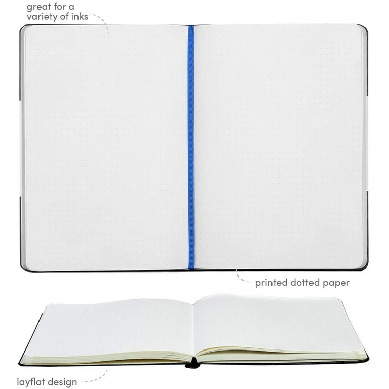 PAPERAGE Blank Journal Notebook, (Red), 160 Pages, Medium 5.7 inches x 8  inches - 100 GSM Thick Paper, Hardcover