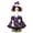 Goose Outfit A-Halloween, variant on AZXY Halloween Porch Goose Outfits, 23" Raincoat‑Style Goose Costume for Cement & Plastic Porch Goose Statue, Goose Clothes, Outdoor Halloween Decorations for Yard Lawn Patio Garden Porch