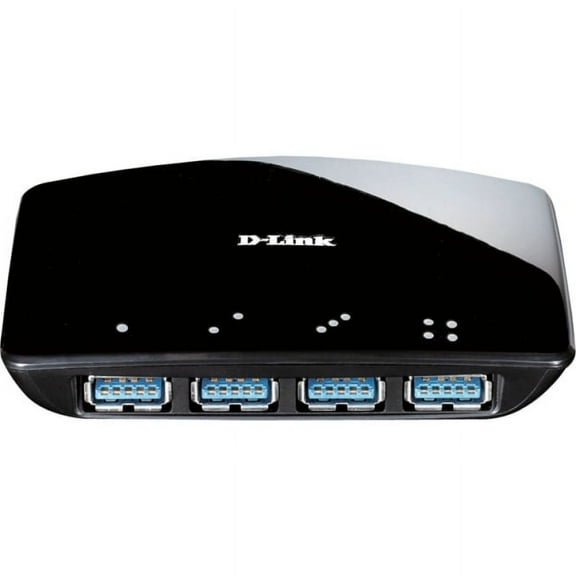 D-Link DUB 1340 - Hub - 4 x SuperSpeed USB 3.0 - desktop - for D-Link DUB-1310
