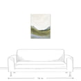 thumbnail image 3 of Creative Products Green Abstract Landscape 24 x 30 Canvas Wall Art, 3 of 5