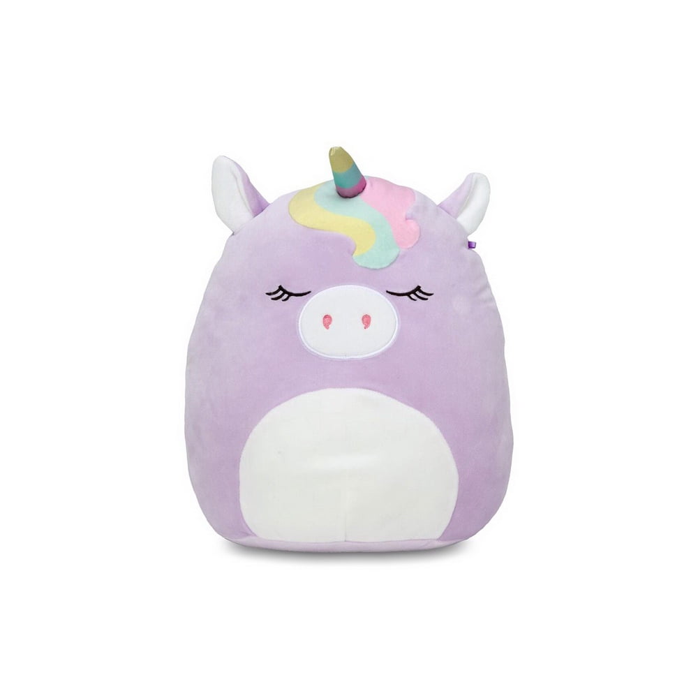 Kellytoy - Squishmallow 20 Inch Plush, Sylvia the Purple Unicorn w/ Rainbow Bangs - Walmart.com