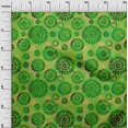 thumbnail image 2 of oneOone Velvet Green Fabric Batik Diy Clothing Quilting Fabric Print Fabric By Yard 58 Inch Wide, 2 of 5