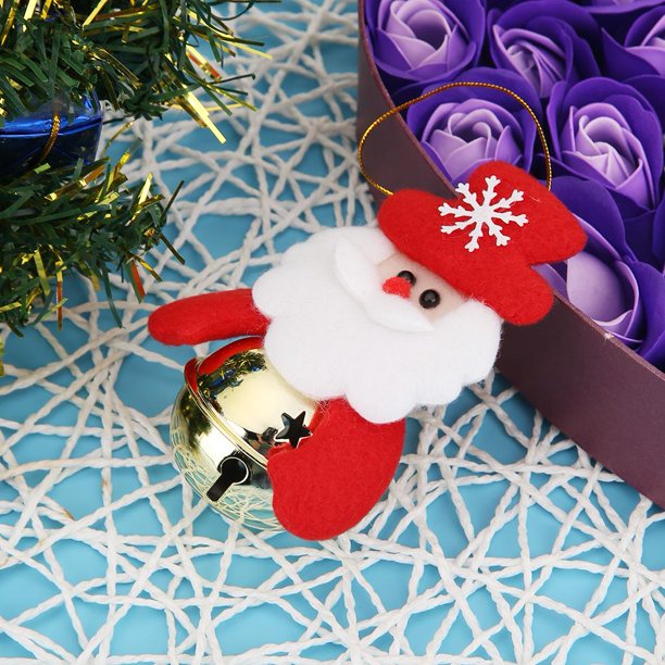 Cute Christmas Doll Bell Hanging Ornament Tree Pendant Decor (MG1874.01) Ndcxsfigh Para estrenar