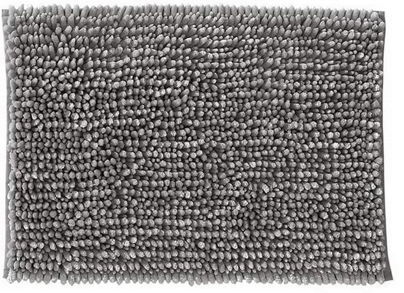 Cotton Luxury Bath Mats Dark Grey 22 x 60 Inches 100% Ring Spun Cotton Machine Washable and Highly Absorbent Super Soft Machine Washable Bath Rug by Woven St.