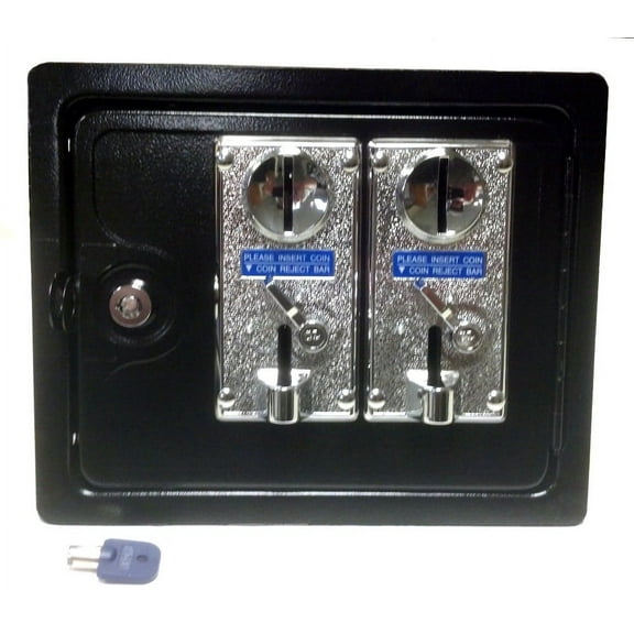 Arcade game Multi-Player two entry Coin Door Kit, Coin mech's, lock and key included, US .25 or Toke