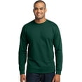 thumbnail image 2 of Port & Company Mens 50/50 Cotton/Poly T-Shirts, 2XLT, Athletic Heather, 2 of 4