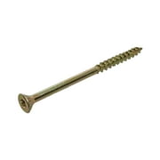 Grip-Rite #9 x 3 in. in. Star Drive Gold Construction Wood Screw 10 lb.