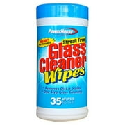 Personal Care 90812-3 Streak Free Glass Cleaner Wipes 35 Count- Pack of 12