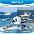 thumbnail image 5 of Electric Windlass Anchor Saltwater Boat Winch Marine w/ Wireless Remote 45 LBS for Speedboats, Fishing Boats, Motorboat, 5 of 13