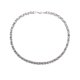 thumbnail image 2 of Sonducket Cadena de suéter Titanio Acero Brillo Cadenas de vestir Crossover Multi-deck Hollow Punk Collar Rock Christmas Accesorios de disfraces Color Acero 60x0.6 cm Sonducket AP015098-06, 2 of 6