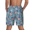 thumbnail image 4 of Gaeub Independence With Gnome Mens Swim Trunks Stretch Beach Shorts Quick Dry for Men Swim Shorts Swimwear with Pockets- 3X-Large, 4 of 9