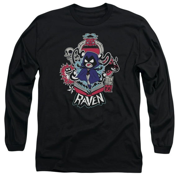 Teen Titans Go - Raven - Long Sleeve Shirt - Small