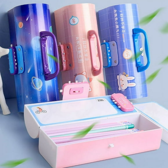 Trousse à Crayons Multifonctionnelle Imperméable et Résistante aux Taches pour Élèves de Maternelle Étonnés