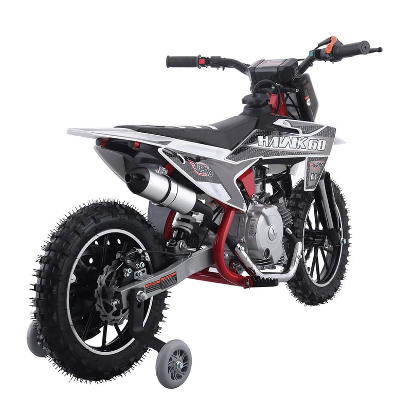 X-Pro Hawk 60 Dirt Bike with CVT Transmission, Electric Start