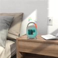 thumbnail image 3 of Étui en Silicone Compatible pour Haut-Parleur JBL Clip4/CLIP4 Protection en Silicone pour Haut-Parleur Bluetooth Boîte de Rangement Portable Gris Argenté, 3 of 7