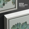 thumbnail image 4 of wall26 Framed Canvas Print Wall Art Set Desert Succulent Variety Closeup Floral Plants Photography Realism Southwest Group Colorful Multicolor Cool for Living Room, Bedroom, Office - 16"x24&quot, 4 of 5