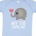 thumbnail image 4 of Inktastic My Tia Loves Me Grandchild Boys or Girls Baby Bodysuit, 4 of 5