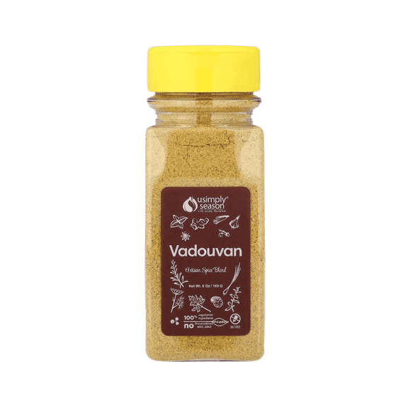 USimplySeason Vadouvan Spice Blend (6 oz) - Indo-French Curry Seasoning, Vegan, Non-GMO
