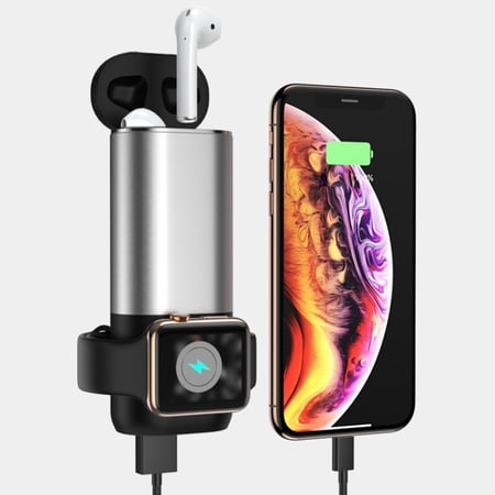 Porta 3 in 1 Wireless Charger For Watch And Airpods Plus Phone