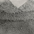 thumbnail image 2 of Charcoal Fluffly Flokati Fur Faux Fur Fabric, DIY Projects by the Yard, 2 of 4
