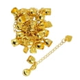 thumbnail image 1 of AMLESO 10Pcs Crimp End Caps With Lobster Clasp And Extender Chain Gold, 1 of 6
