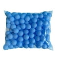 thumbnail image 4 of 150 piezas bolas de rifa de 40 mm, sin costura, actividad de entretenimiento bolas de pong pequeñas para suministros de fiesta de bricolaje cumpleaños azul claro, 4 of 8