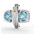 thumbnail image 2 of Mobile Phone Cooling Fan with Non-slip Pad Radiator with Telescopic Buckle Rechargeable Smart Energy-saving Cool Gaming Heatsink Silver, 2 of 6