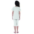 thumbnail image 4 of Moomaya Printed CottonNightwearSet For Womens Top & Capri Pant 2 Piece Sleepwear, 4 of 5