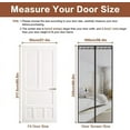 thumbnail image 4 of Magnetic Mosquito Net Door Curtain Anti-Fly Adhesive Strip Ultra-Fine Mesh Automatic Closure Fine Tool-Free Installation Easy for Children and Pets, 4 of 4