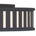 thumbnail image 4 of Crystorama Lighting Kendal 4 Light Black Forged Ceiling Mount - 22.5"W x 5.25"H, 4 of 11
