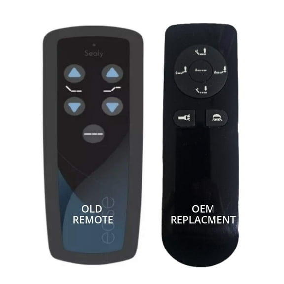 Sealy Ease 1.0 Adjustable Bed Replacement Remote ( new Grey Version)