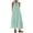 Blue, variant on VBTAPA Womens Halter Neck Maxi Dress Hollow Out Lace Trim Casual Summer Dresses Flowy Tiered Sundress Holiday Sales Black XL