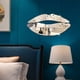 thumbnail image 3 of Irfora Etiqueta engomada de la pared del espejo del labio del beso 3D DIY Arte moderno Mural Decal Home Room Decor Irfora Pegatina de pared, 3 of 7