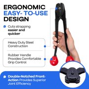 IDL Packaging C-3104 Sealer/Crimper for 1/2 Steel Strapping - High-Strength Sealing Action