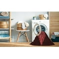 thumbnail image 2 of Ahgly Company Machine Washable Indoor Rectangle Transitional Fire Brick Red Area Rugs, 4' x 6', 2 of 7
