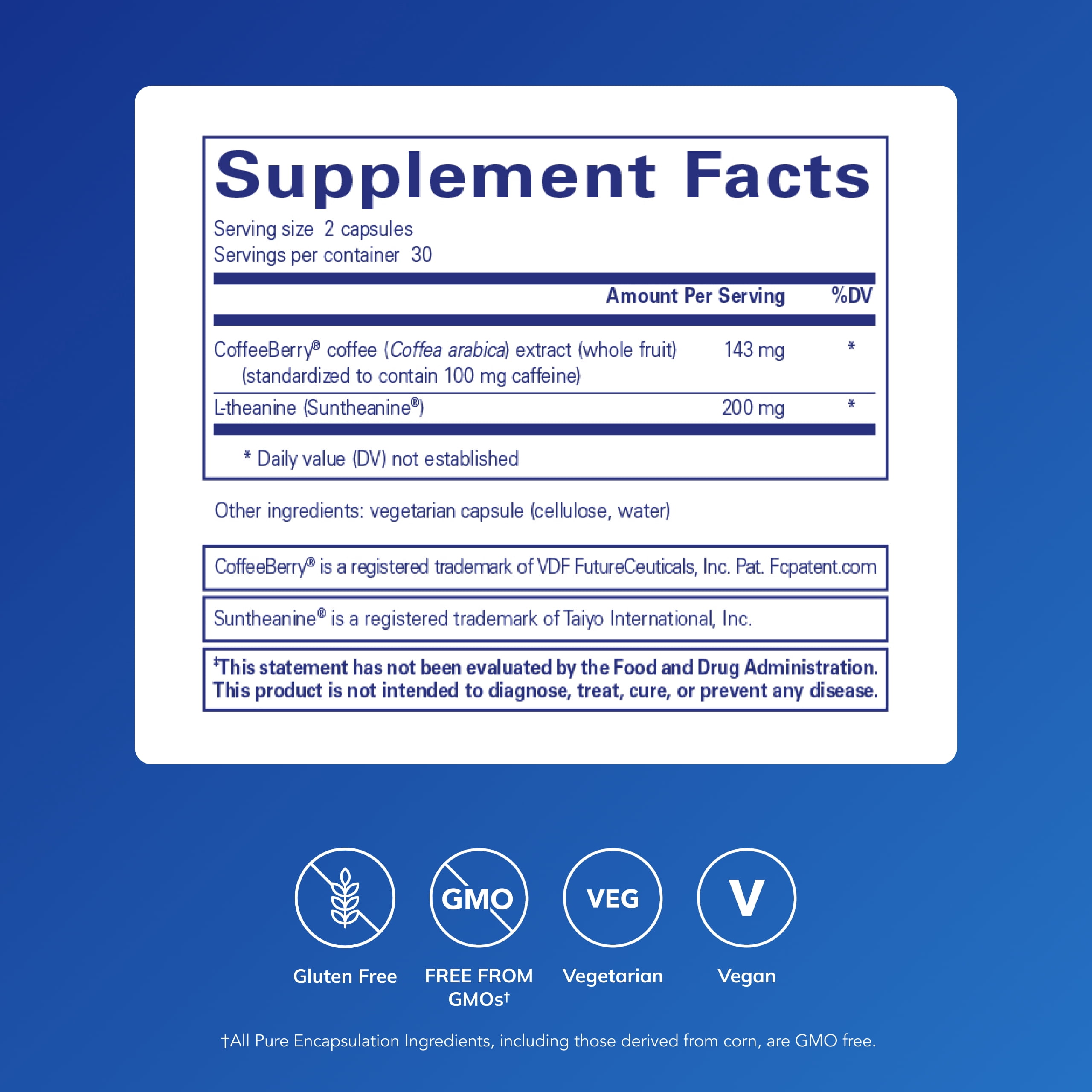 Pure Encapsulations CaffPhenol | Whole Fruit Coffeeberry Extract and Theanine to Provide Balanced Energy and Cognitive Support* | 60 Capsules