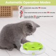 thumbnail image 3 of Juguete interactivo automático para gatos, juguete eléctrico con plumas para gatos, juguete inteligente, juegos electrónicos para gatos, divertido, aleatorio, R, 3 of 5