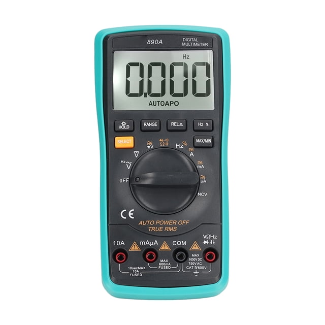 Voltímetro, Protección Contra Sobrecargas De Alta Precisión, Multímetro De Fácil Operación Para Pruebas YLSHRF Multimeter Tool